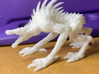 low Polly monster