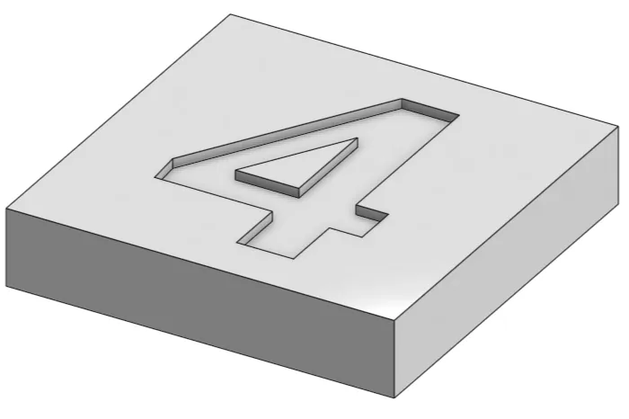 print test plate 4 mm