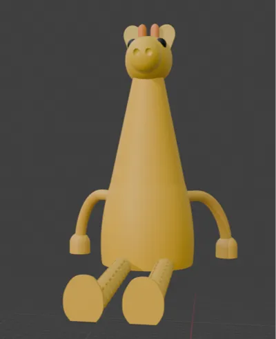 Giraffe Buddy Articulated Legs