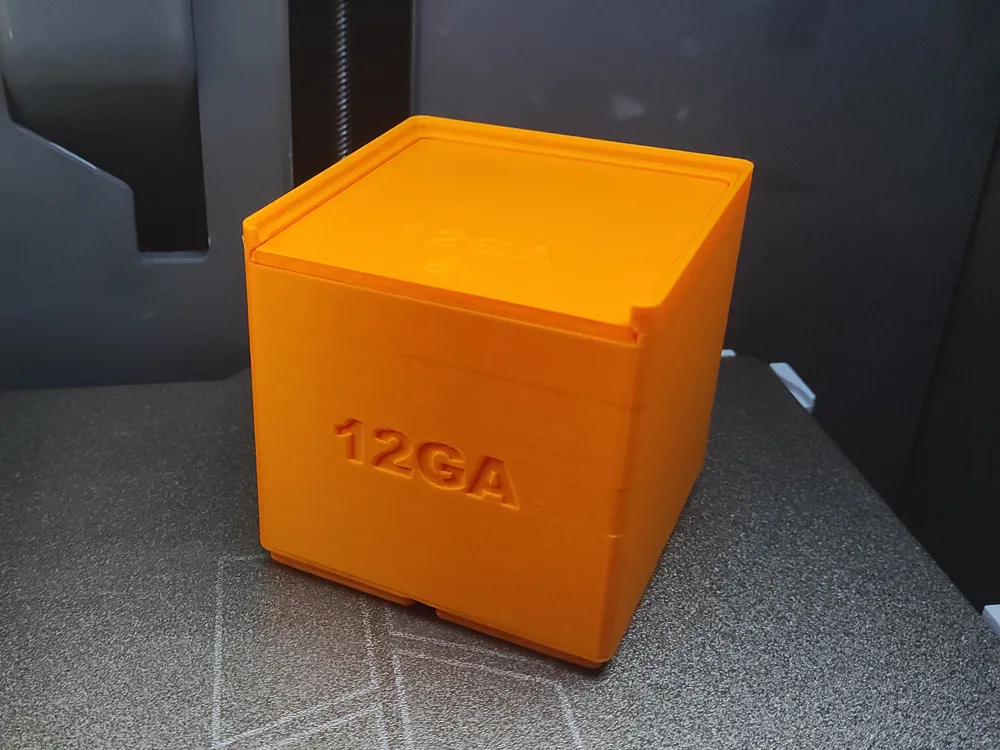 12GA 12/70 Gridfinity Ammo Storage Boxes Stackable - Free 3D Print ...