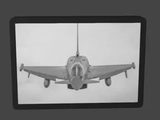 Eurofighter Typhoon Lithophane