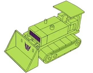 Bonecrusher's G1 Alt Mode