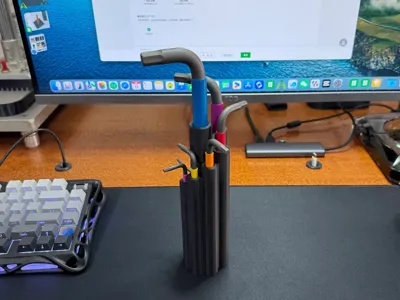Wera 950 Long Hex Key Storage Base