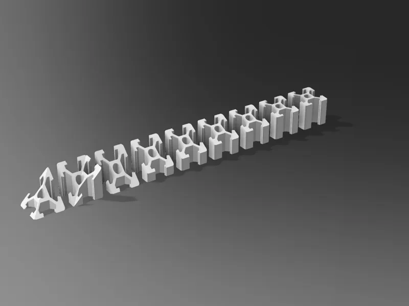 2020 Aluminum Extrusion T-slot