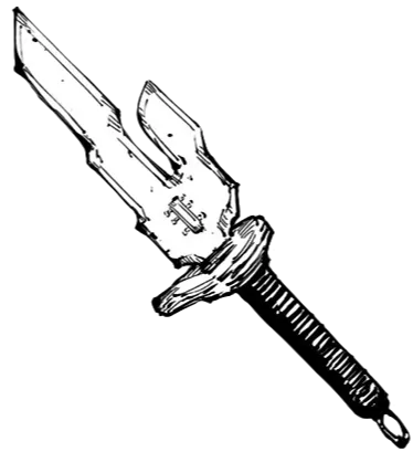 Inverted Spear of Heaven Blade