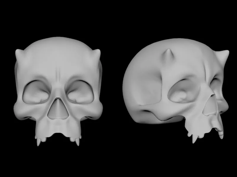Predator skull
