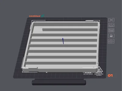 Stackable keycap tray with magnet hole