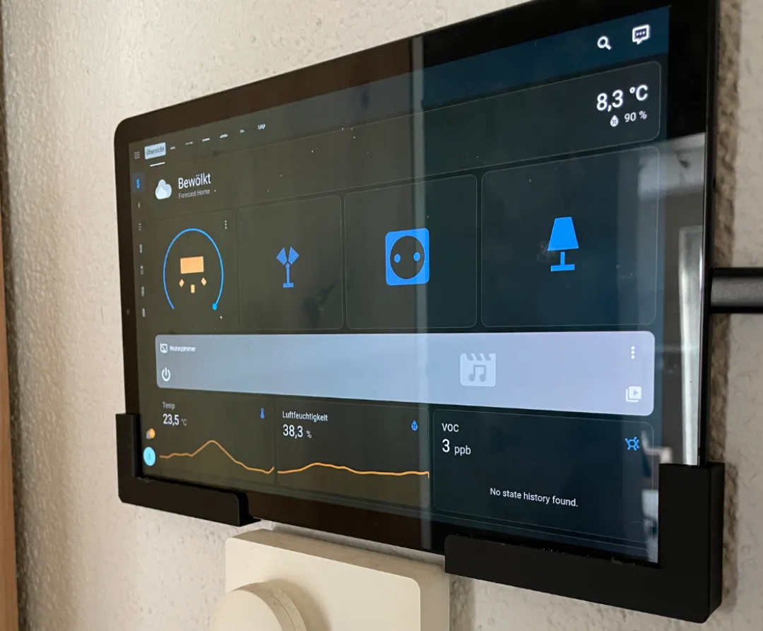 Support mural pour Samsung Galaxy Tab S4