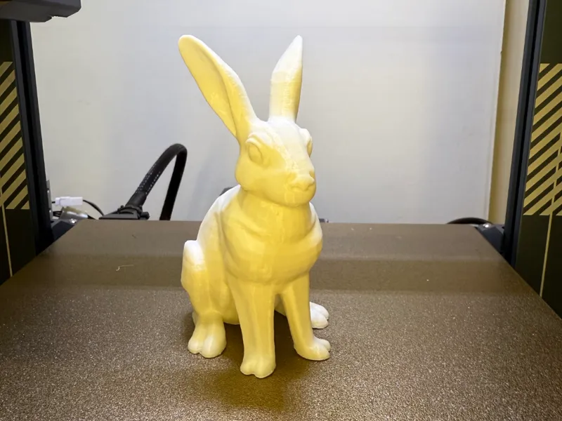 Niedlicher Hase einfach zu drucken