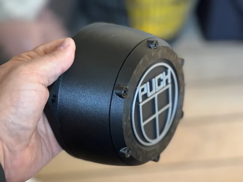 Puch Maxi ignition cover with logo 
