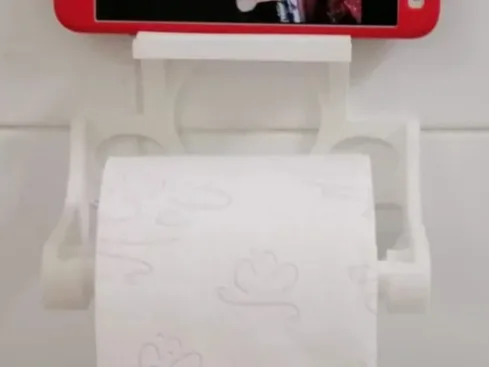 Phone & Toilet Roll Holder