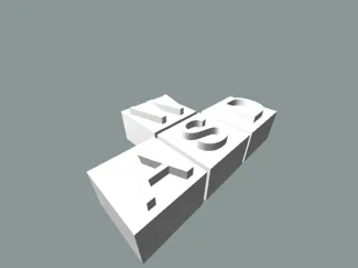 keycap with words on it