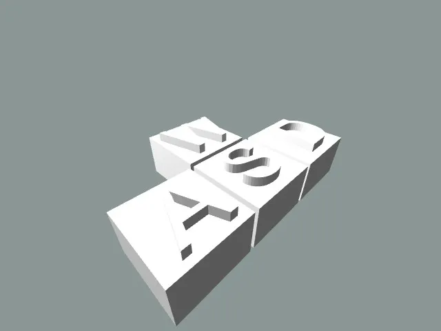 keycap with words on it