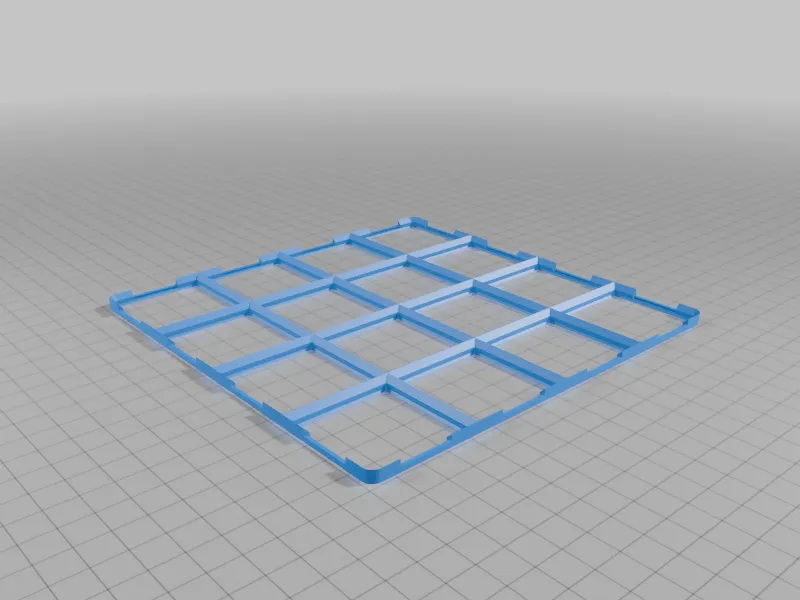 Gridfinity baseplate with connector clip - Free 3D Print Model - MakerWorld