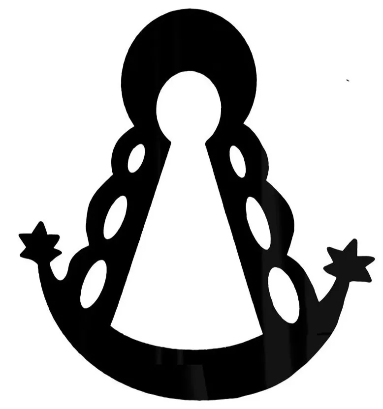 Llavero Virgen del Rocío