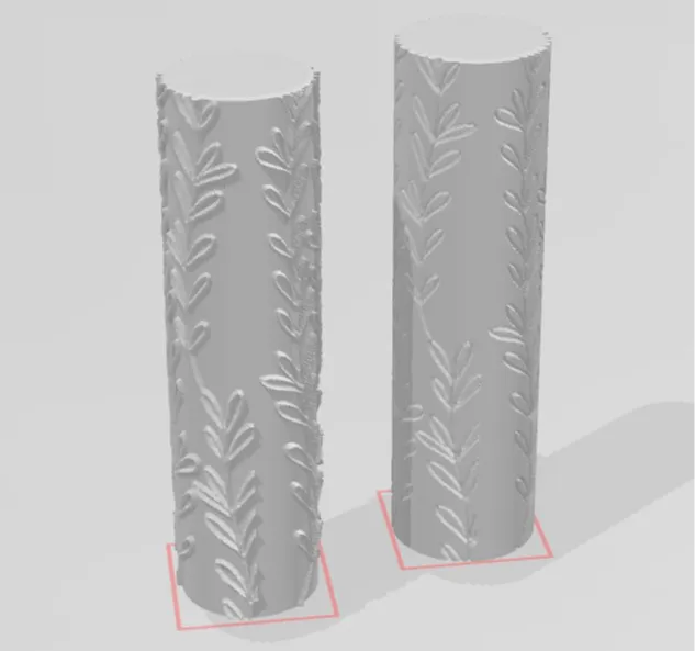 Texture Roller ROLL001 - 3D Cookies & Cream