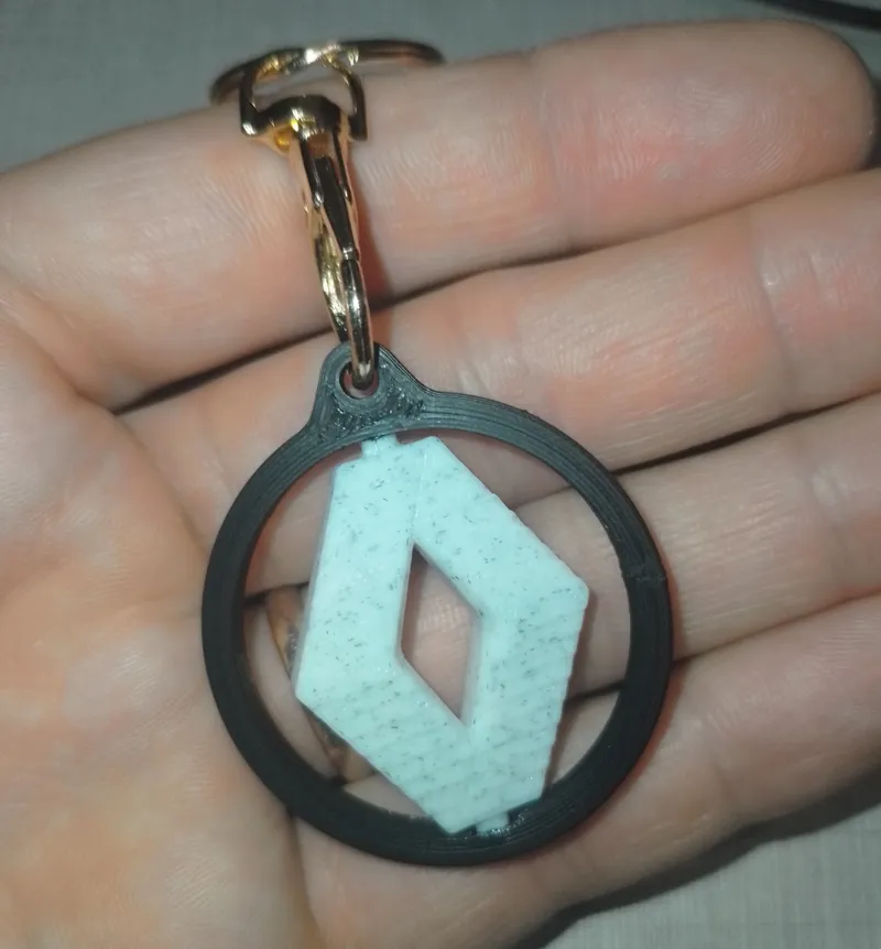 Renault Rotating Keychain