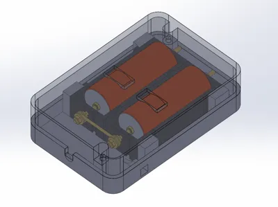 Battery box 2x26650
