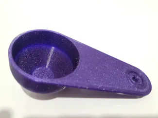 Laundry scoop for washing powder
