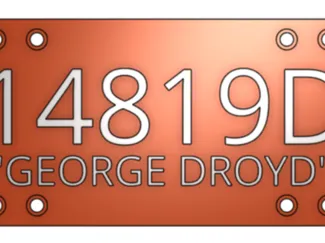VEX 14819D "george droyd"