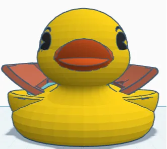 duck toilet paper rack
