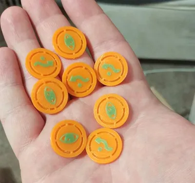 X-Wing Miniatures Game Tokens
