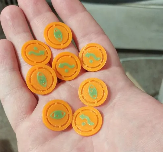 X-Wing Miniatures Game Tokens