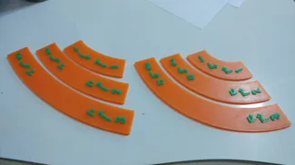 X-Wing Movement Rulers
