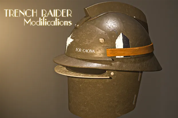 Foxhole/Warhammer  DKOK Adrian helmet w trench 