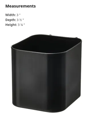 I KEA Skadis cup