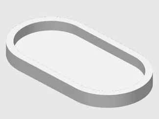 Oval Tray