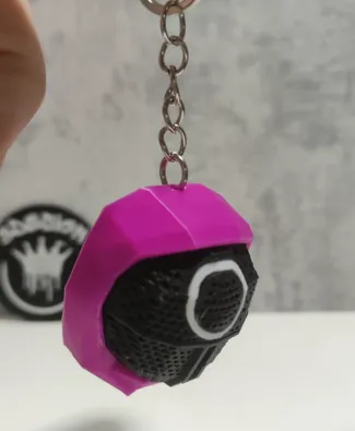 Squid Game Keychain characters