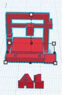 3D打印机微缩模型——A1