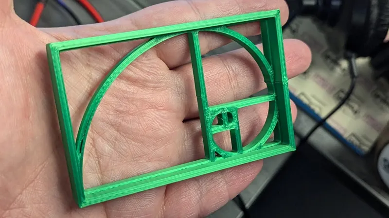 Golden Ratio Cookie (Fibonacci) Cutter