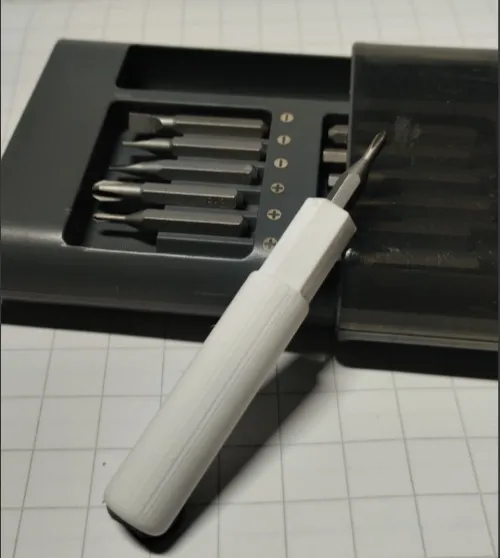 Screwdriver for 4mm hex bits