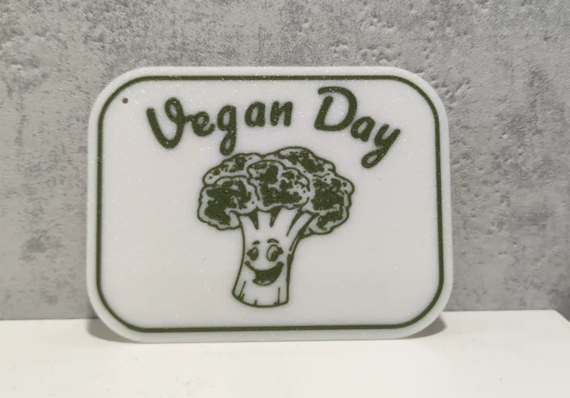 Key nugget , Vegetarian day tag