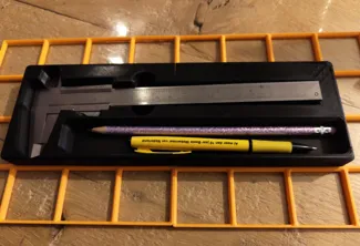 GridFinity Caliper box for Somet Inox Caliper.