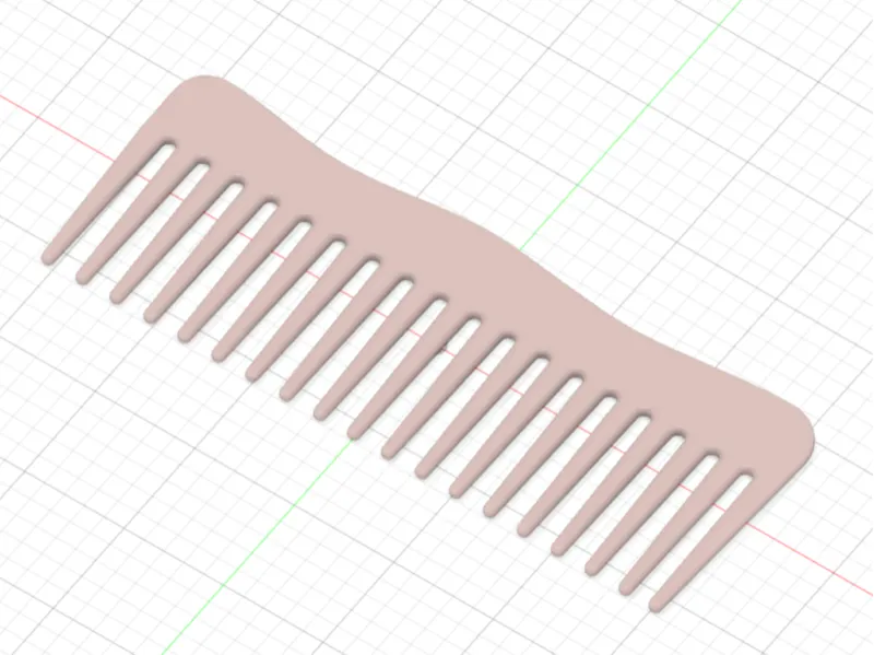wavy comb