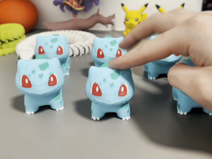 《宝可梦》妙蛙种子按压玩具-小小奇遇-解压小玩具 Pok é mon Bulbasaur Seed 