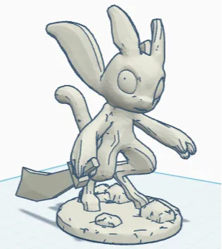 Ori with scimitar