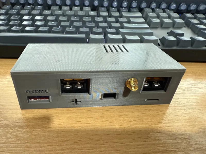QuinLED Dig Quad and relay case 
