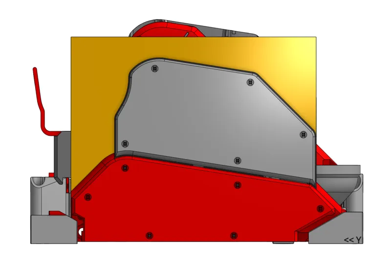 Negative for LowRider 4 YZ plate accessory holes.