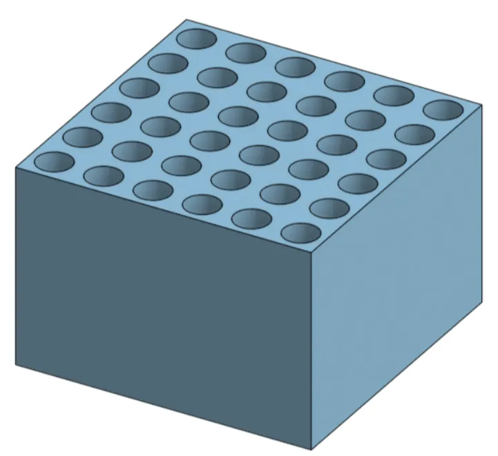 Pencil Holder (Block Shape)