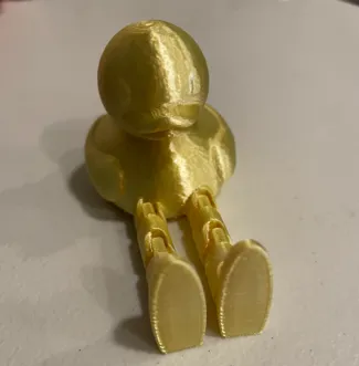 duck with articulated legs