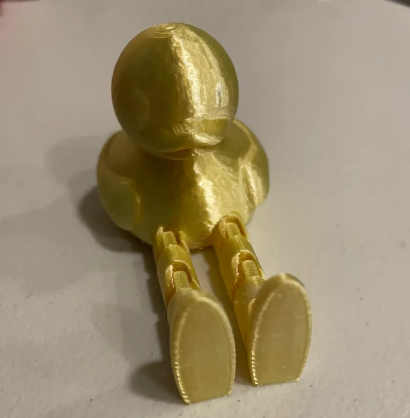 duck with articulated legs