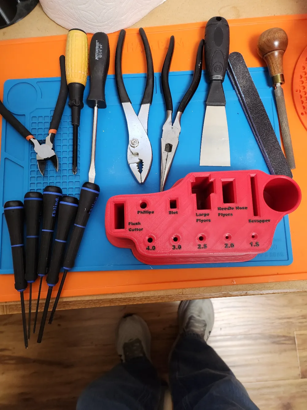 3d Tool Desktop Orgainizer - Free 3D Print Model - MakerWorld