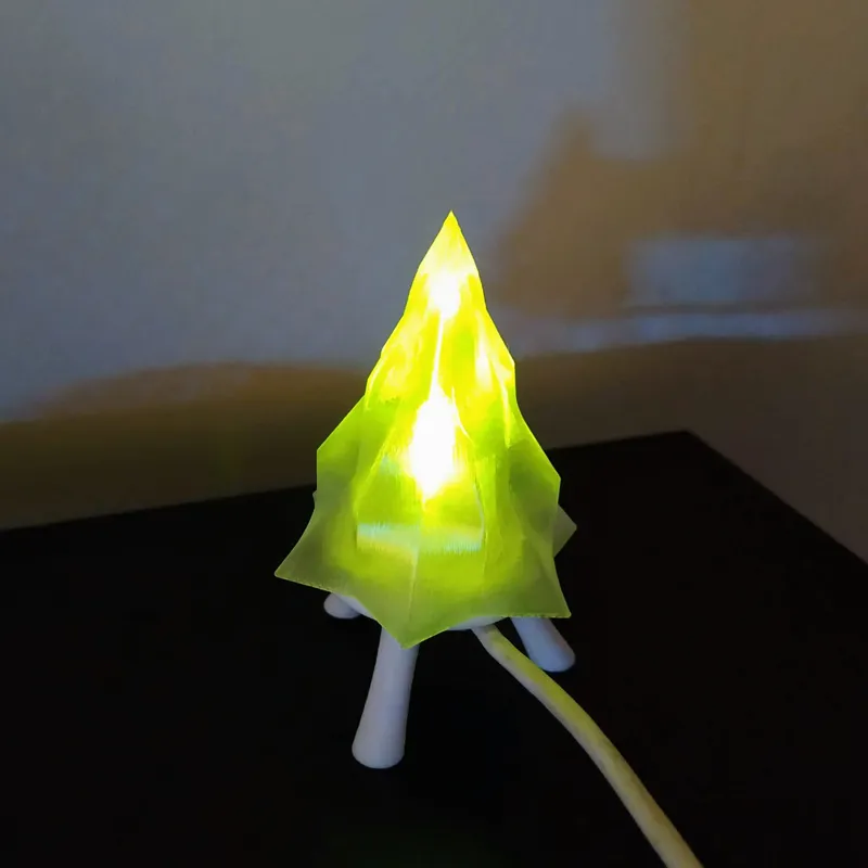 LED lit X-mas tree