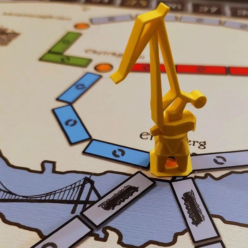 Harbour crane for Ticket to Ride Gothenburg