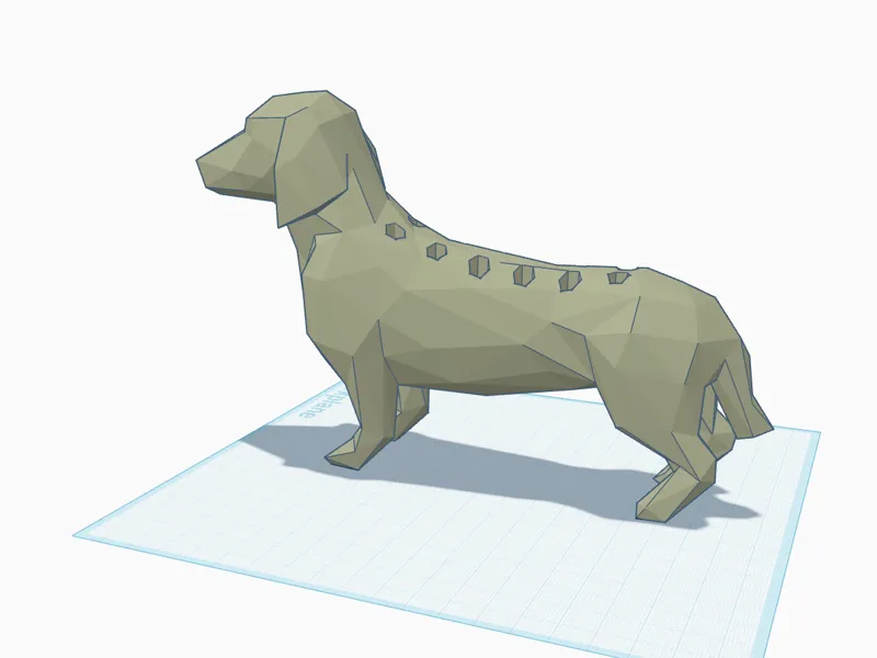 Wiener Dog Pencil Holder