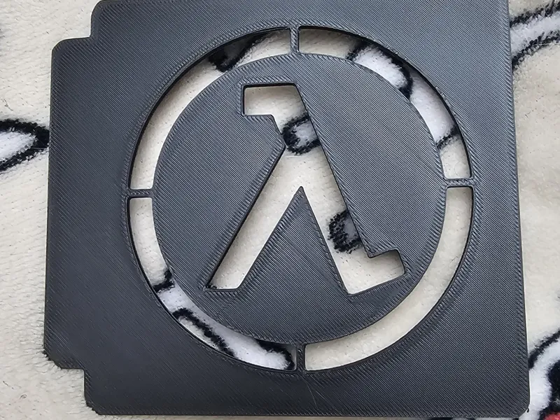 Half Life Lambda Stencil